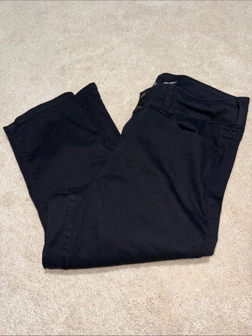 torrid Black Crop Jegging